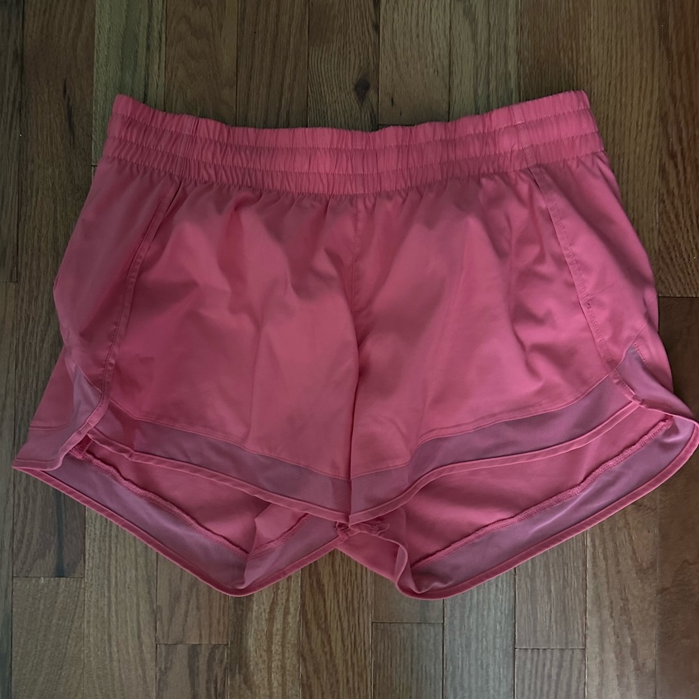 Athleta Mesh Racer Run Shorts Medium